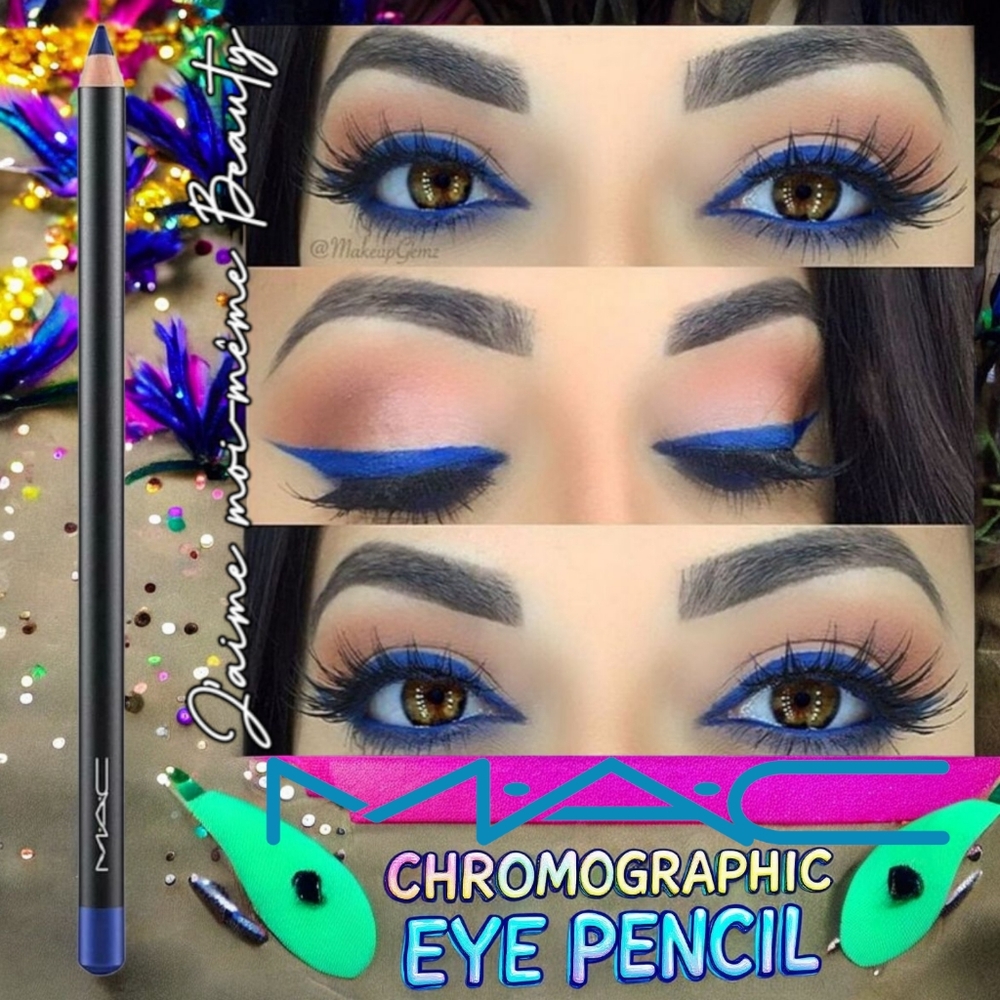 MAC Cosmetics Chromagraphic Eye Pencil - Marine Blue (Vibrant Electric Blue)
